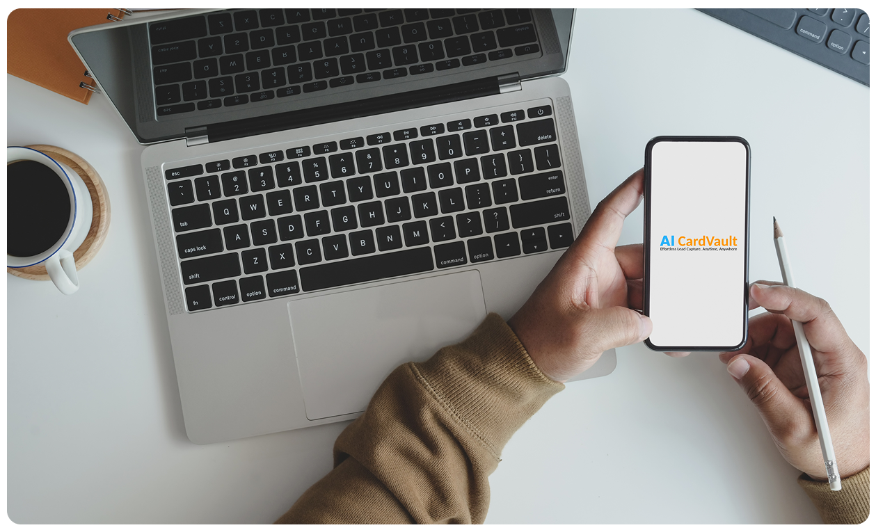 AI CardVault app preview